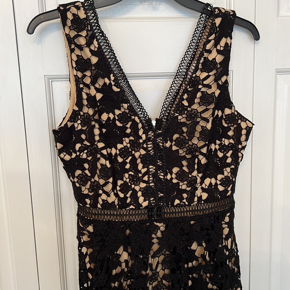 Alya black Lace Dress NWT - Picture 3 of 10